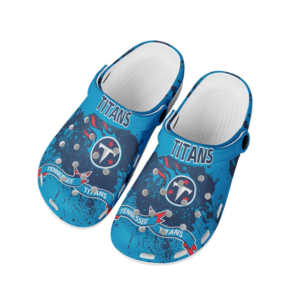 Women's Tennessee Titans Bayaband Clog Shoes 002