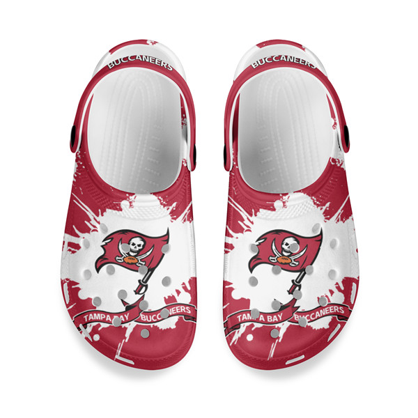 Men's Tampa Bay Buccaneers Bayaband Clog Shoes 002