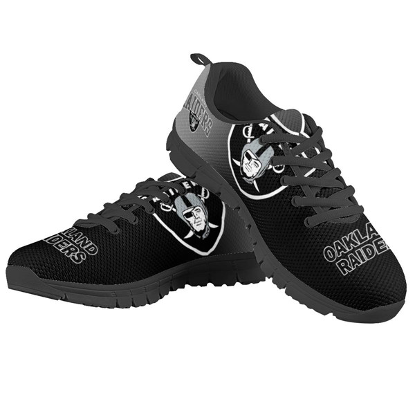 Women's NFL Las Vegas Raiders Lightweight Running Shoes 009