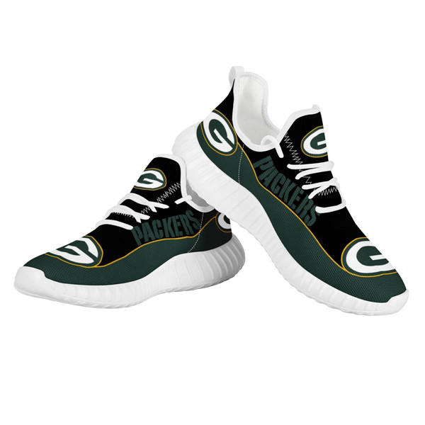 Men's NFL Green Bay Packers Lightweight Running Shoes 010