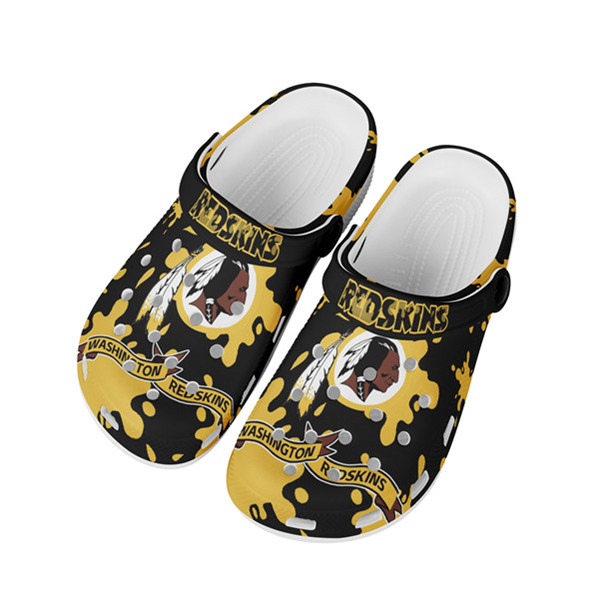 Women's Washington Football Team Bayaband Clog Shoes 003