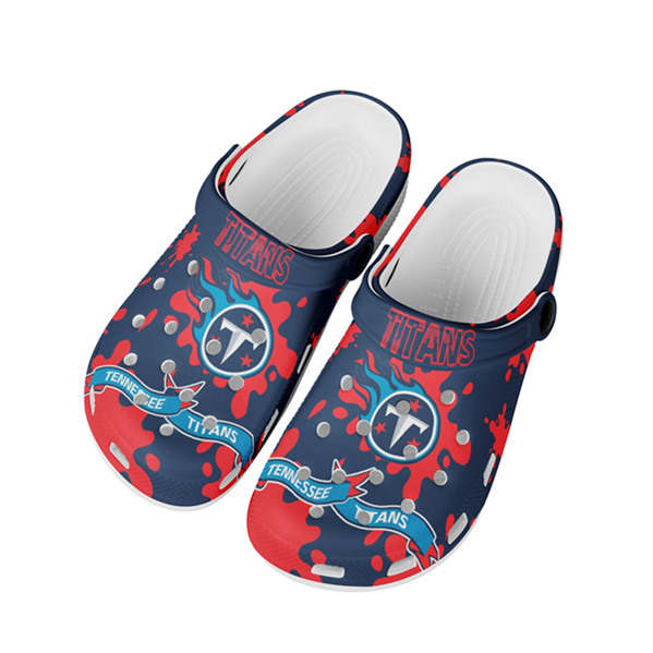 Women's Tennessee Titans Bayaband Clog Shoes 003