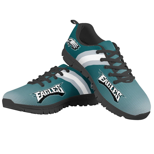 Men's NFL Philadelphia Eagles Men Lightweight Running Shoes 024 - Click Image to Close