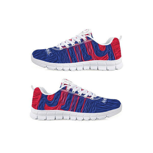 Men's NFL New York Giants Lightweight Running Shoes 018