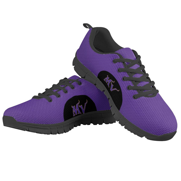 Women's NFL Minnesota Vikings Lightweight Running Shoes 015