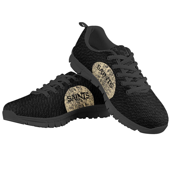 Men's NFL New Orleans Saints Lightweight Running Shoes 014