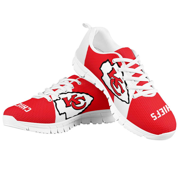 Women's NFL Kansas City Chiefs Lightweight Running Shoes 009 - Click Image to Close