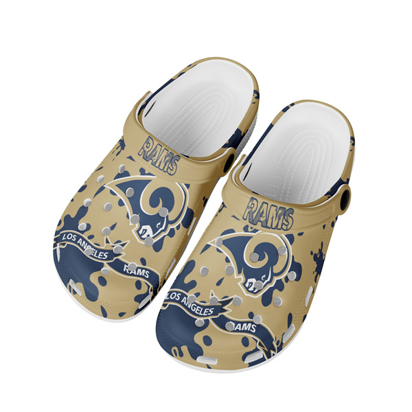 Women's Los Angeles Rams Bayaband Clog Shoes 003