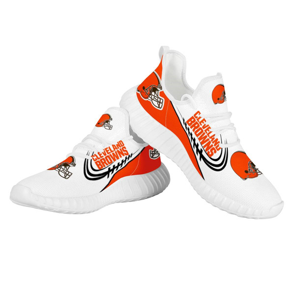 Women's NFL Cleveland Browns Lightweight Running Shoes 004