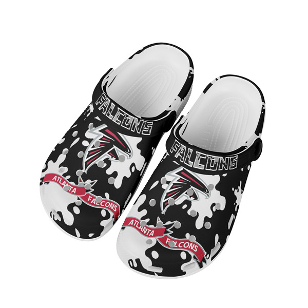 Men's Atlanta Falcons Bayaband Clog Shoes 003