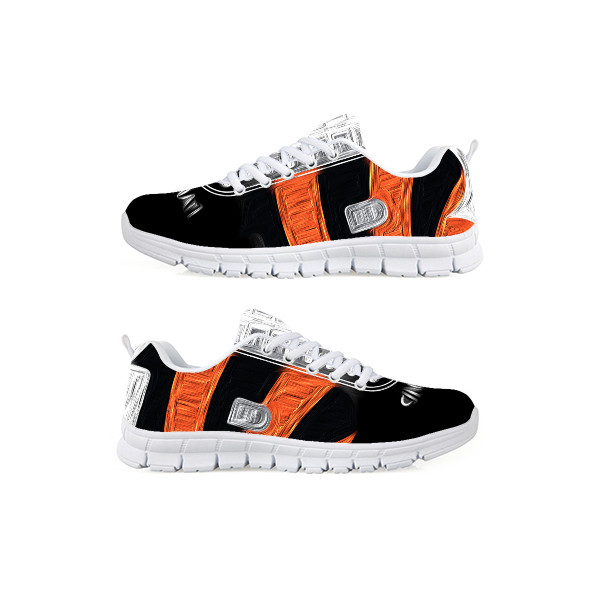 Men's NFL Cincinnati Bengals Lightweight Running Shoes 008