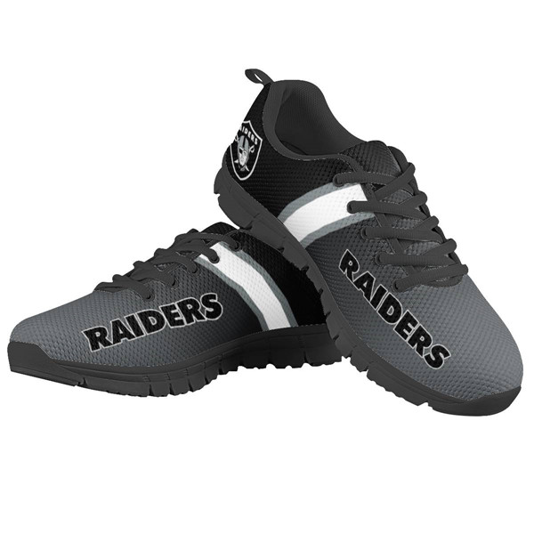 Women's NFL Las Vegas Raiders Lightweight Running Shoes 010 - Click Image to Close