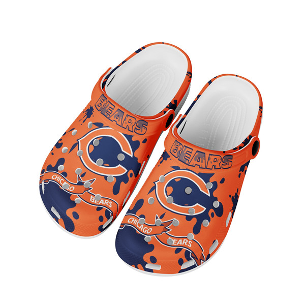 Men's Chicago Bears Bayaband Clog Shoes 003