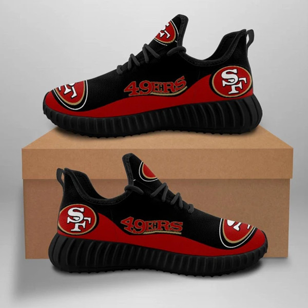 Women's NFL San Francisco 49ers Lightweight Running Shoes 018 - Click Image to Close