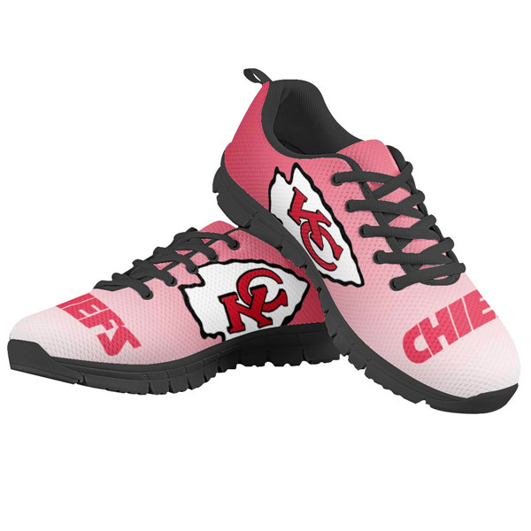 Women's NFL Kansas City Chiefs Lightweight Running Shoes 006 - Click Image to Close