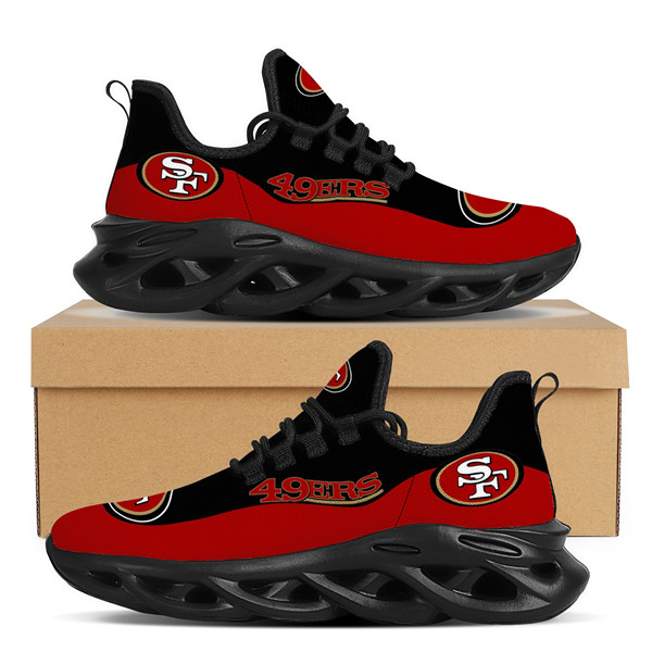 Men's San Francisco 49ers Flex Control Sneakers 001 - Click Image to Close