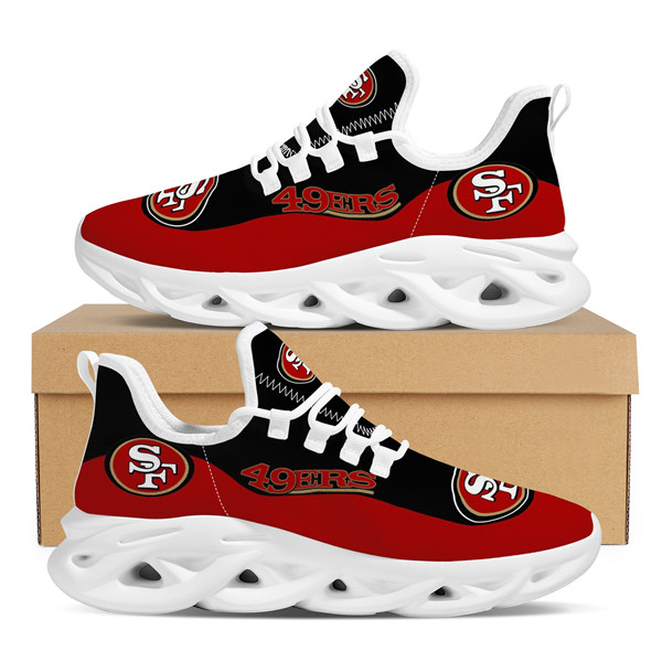 Men's San Francisco 49ers Flex Control Sneakers 002 - Click Image to Close