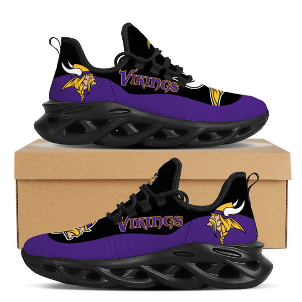 Women's Minnesota Vikings Flex Control Sneakers 001