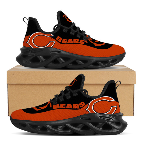 Women's Chicago Bears Flex Control Sneakers 001 - Click Image to Close