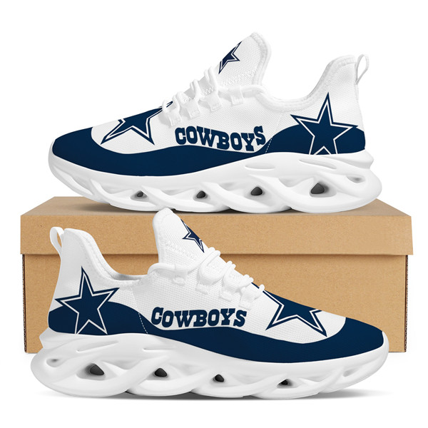 Men's Dallas Cowboys Flex Control Sneakers 002 - Click Image to Close