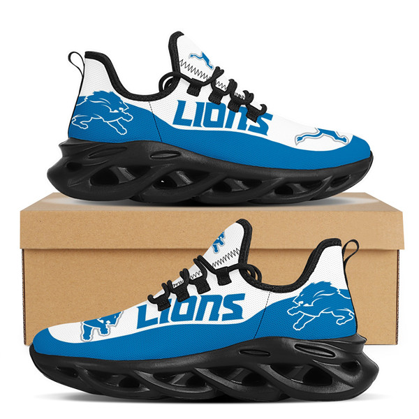 Men's Detroit Lions Flex Control Sneakers 001 - Click Image to Close