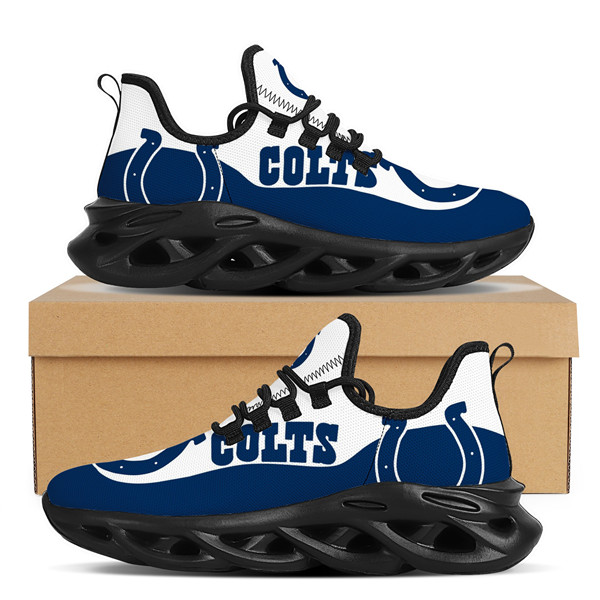 Men's Indianapolis Colts Flex Control Sneakers 002 - Click Image to Close