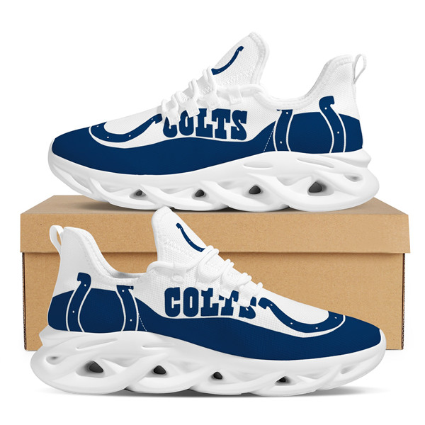 Men's Indianapolis Colts Flex Control Sneakers 001 - Click Image to Close