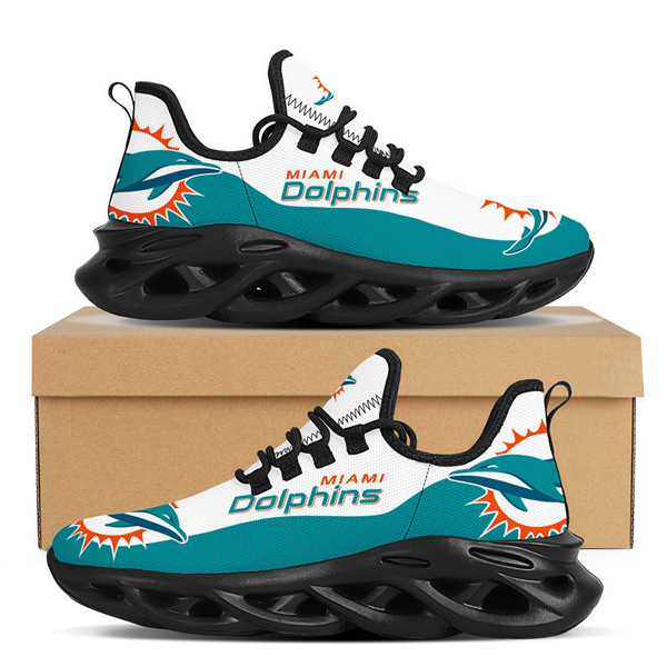 Men's Miami Dolphins Flex Control Sneakers 001