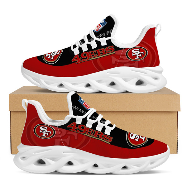 Women's San Francisco 49ers Flex Control Sneakers 004