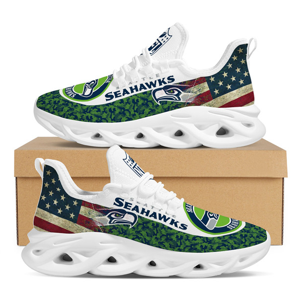 Men's Seattle Seahawks Flex Control Sneakers 004