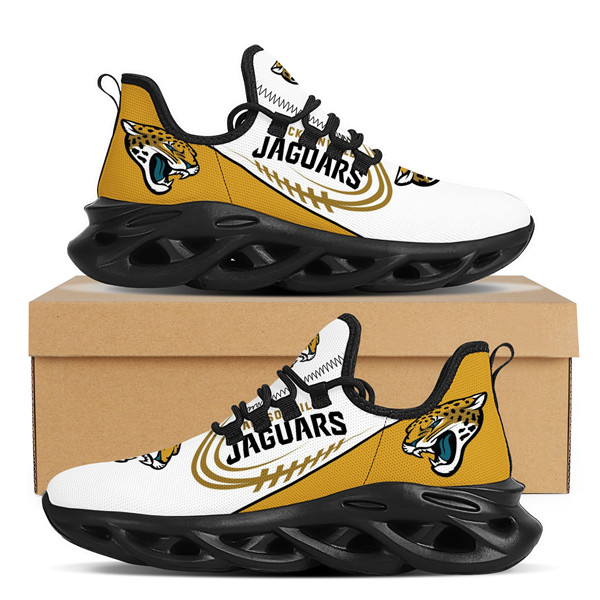 Men's Jacksonville Jaguars Flex Control Sneakers 001 - Click Image to Close