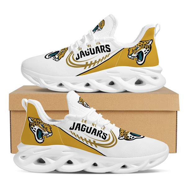 Women's Jacksonville Jaguars Flex Control Sneakers 002 - Click Image to Close