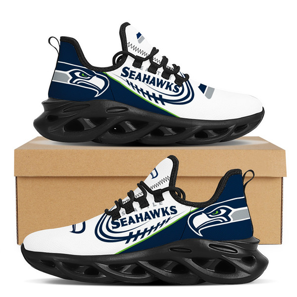 Women's Seattle Seahawks Flex Control Sneakers 007 - Click Image to Close