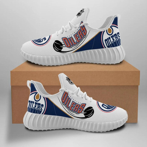 Women's NHL Edmonton Oilers Lightweight Running Shoes 002