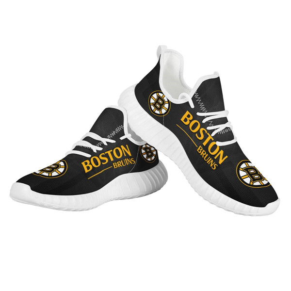 Men's NHL Boston Bruins Lightweight Running Shoes 005 - Click Image to Close