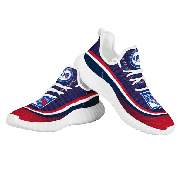 Men's NHL New York Rangers Lightweight Running Shoes 002