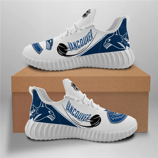 Men's NHL Vancouver Canucks Lightweight Running Shoes 001 - Click Image to Close