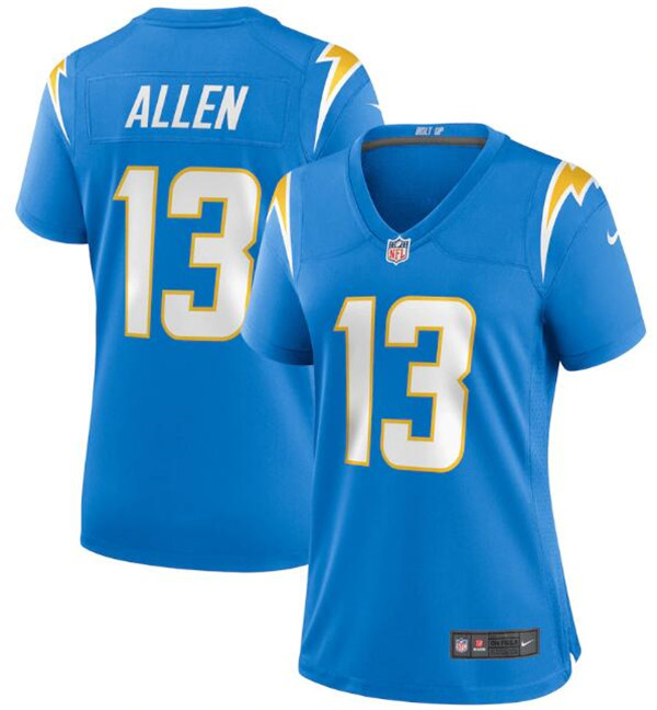 Women's Los Angeles Chargers #13 Keenan Allen Blue Vapor Untouchable Limited Stitched Jersey - Click Image to Close