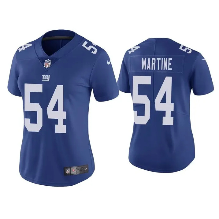 Women's New York Giants #54 Blake Martinez Royal Limited Stitched NFL Jersey(Run Small)