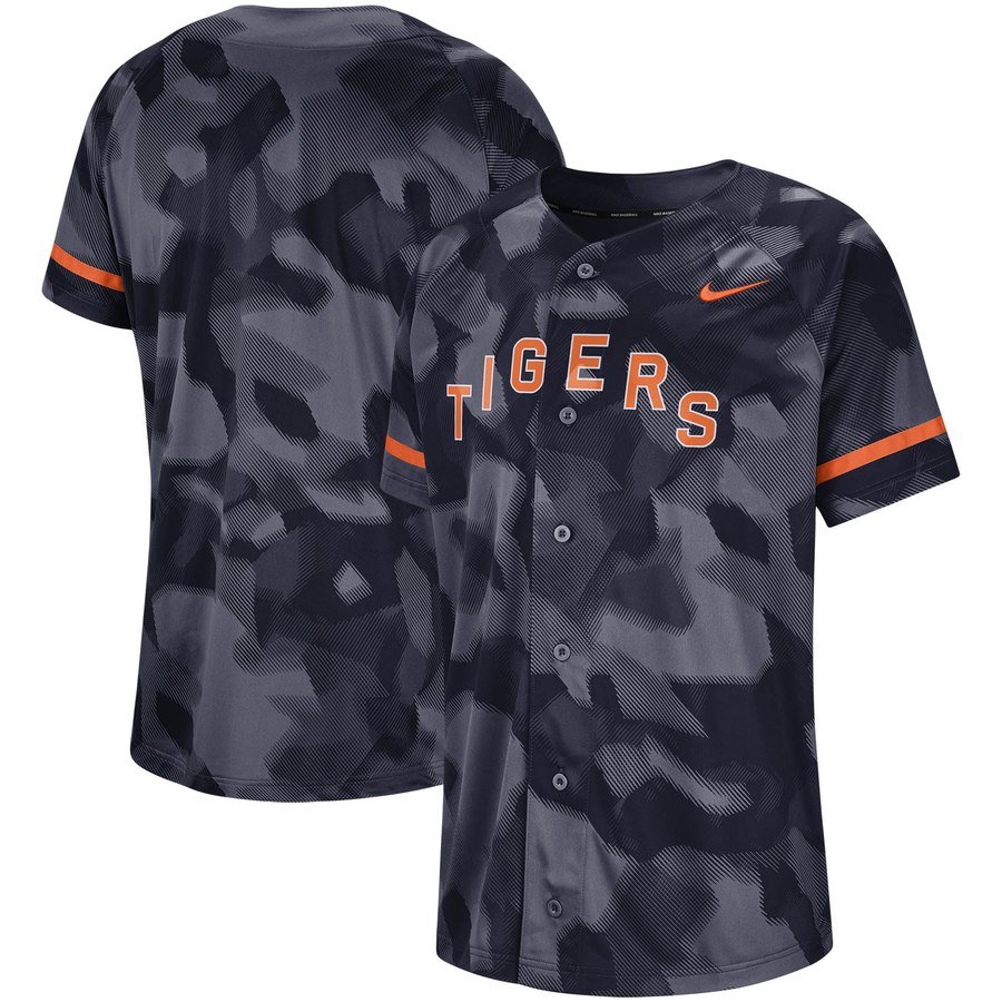 Detroit Tigers Nike Camo Jersey Navy