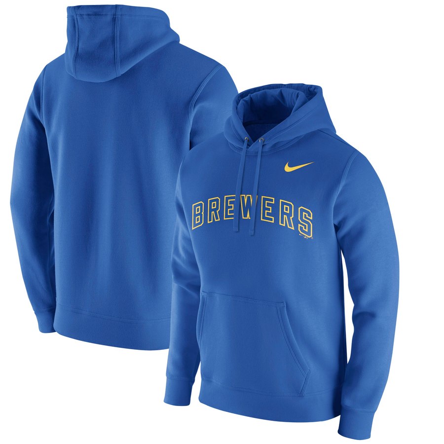 Milwaukee Brewers Nike Franchise Hoodie Royal