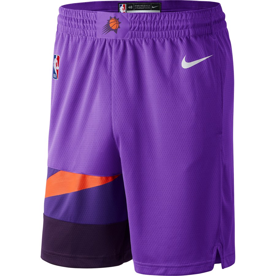 Phoenix Suns Nike City Edition Swingman Performance Shorts Purple