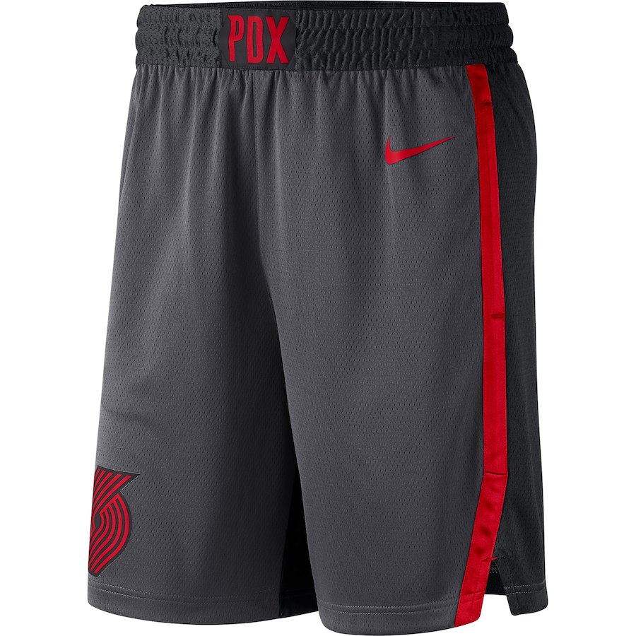 Portland Trail Blazers Nike City Edition Swingman Performance Shorts Black