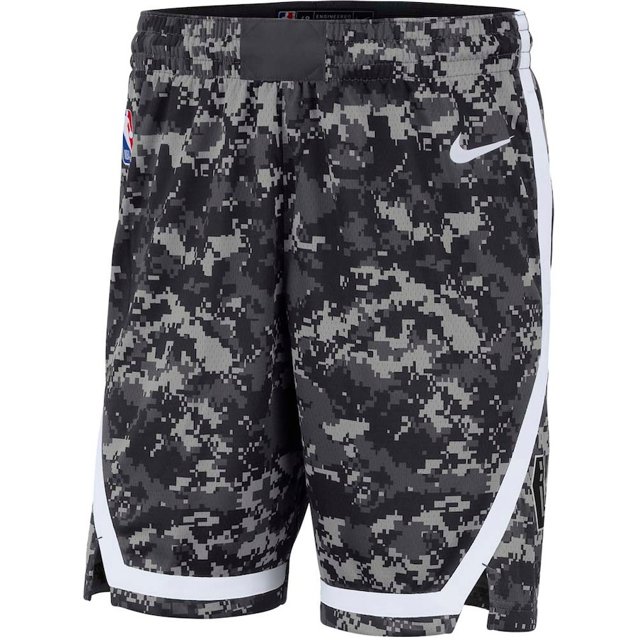 San Antonio Spurs Nike City Edition Swingman Performance Shorts Black