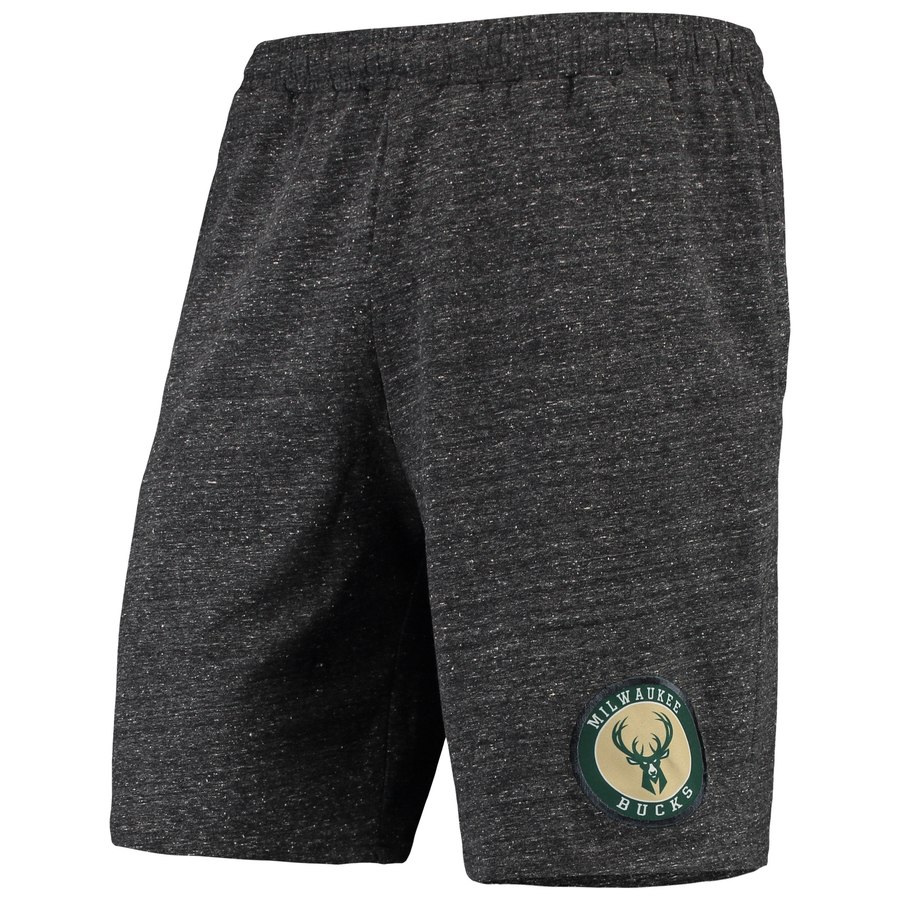 Milwaukee Bucks Concepts Sport Pitch Knit Jam Shorts Charcoal