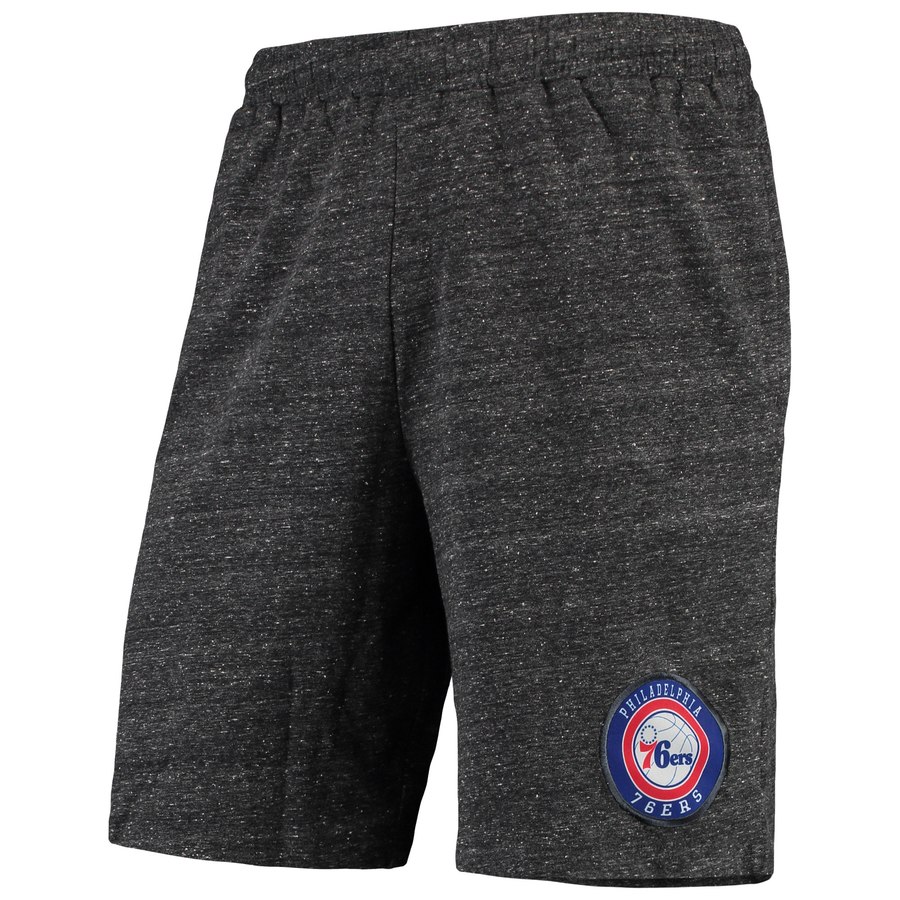 Philadelphia 76ers Concepts Sport Pitch Knit Jam Shorts Charcoal