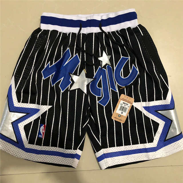 Orlando Magic Just Don Hardwood Classics Swingman Shorts Black