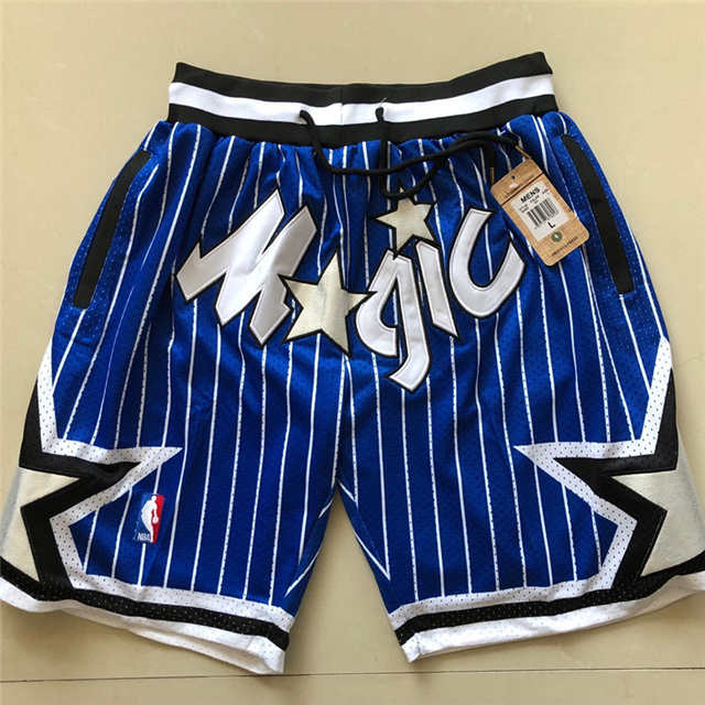 Orlando Magic Just Don Hardwood Classics Swingman Shorts Blue