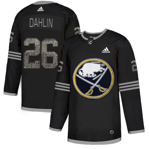 Adidas Sabres #26 Rasmus Dahlin Black Authentic Classic Stitched NHL Jersey