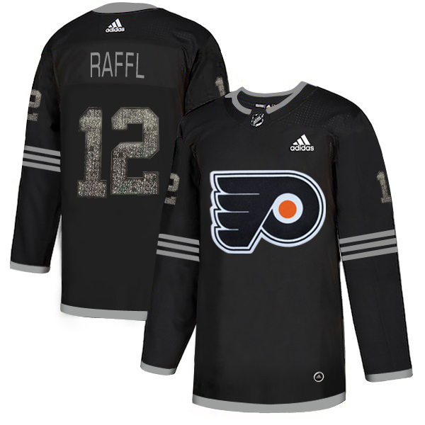 Adidas Flyers #12 Michael Raffl Black Authentic Classic Stitched NHL Jersey